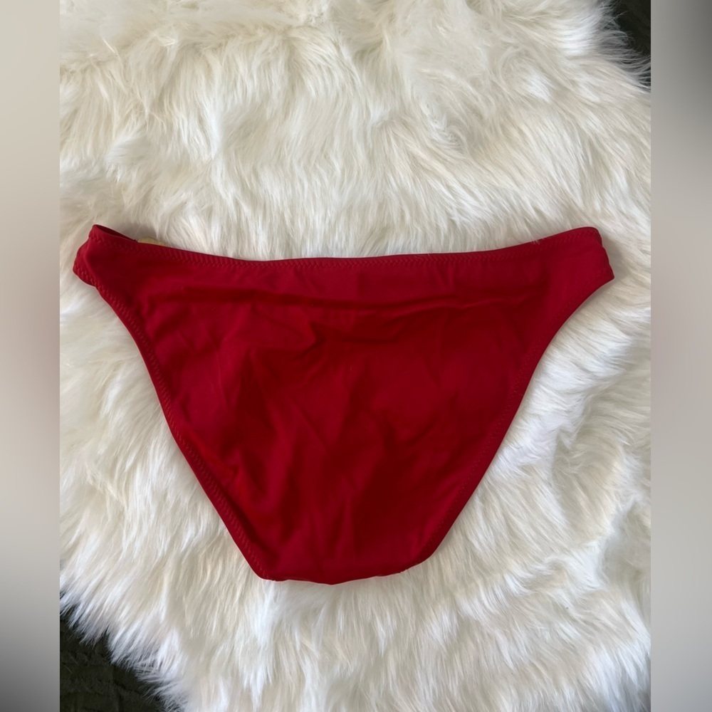 St.John woman’s bikini bottoms color red size 10 - Picture 5 of 6
